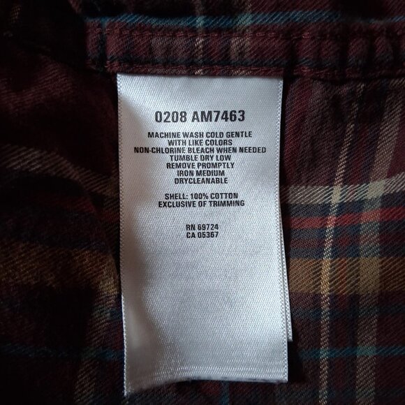 Reworked Upcycled Death Row Records Shirt Men XXL Columbia Long Slv Plaid Rap - Picture 8 of 16